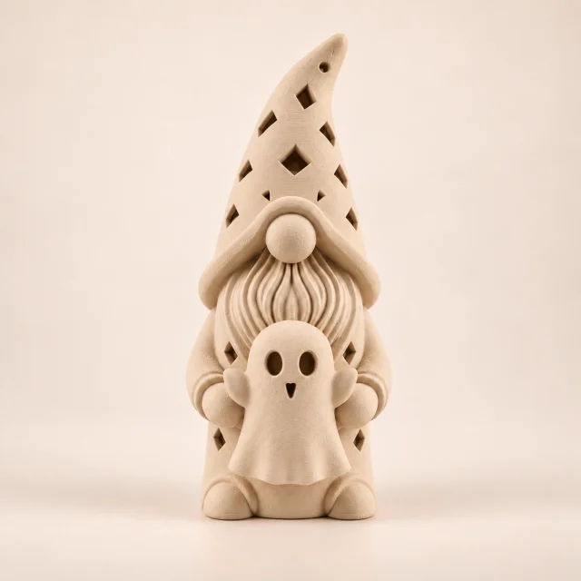 Wichtel-Lampengehäuse mit Geist