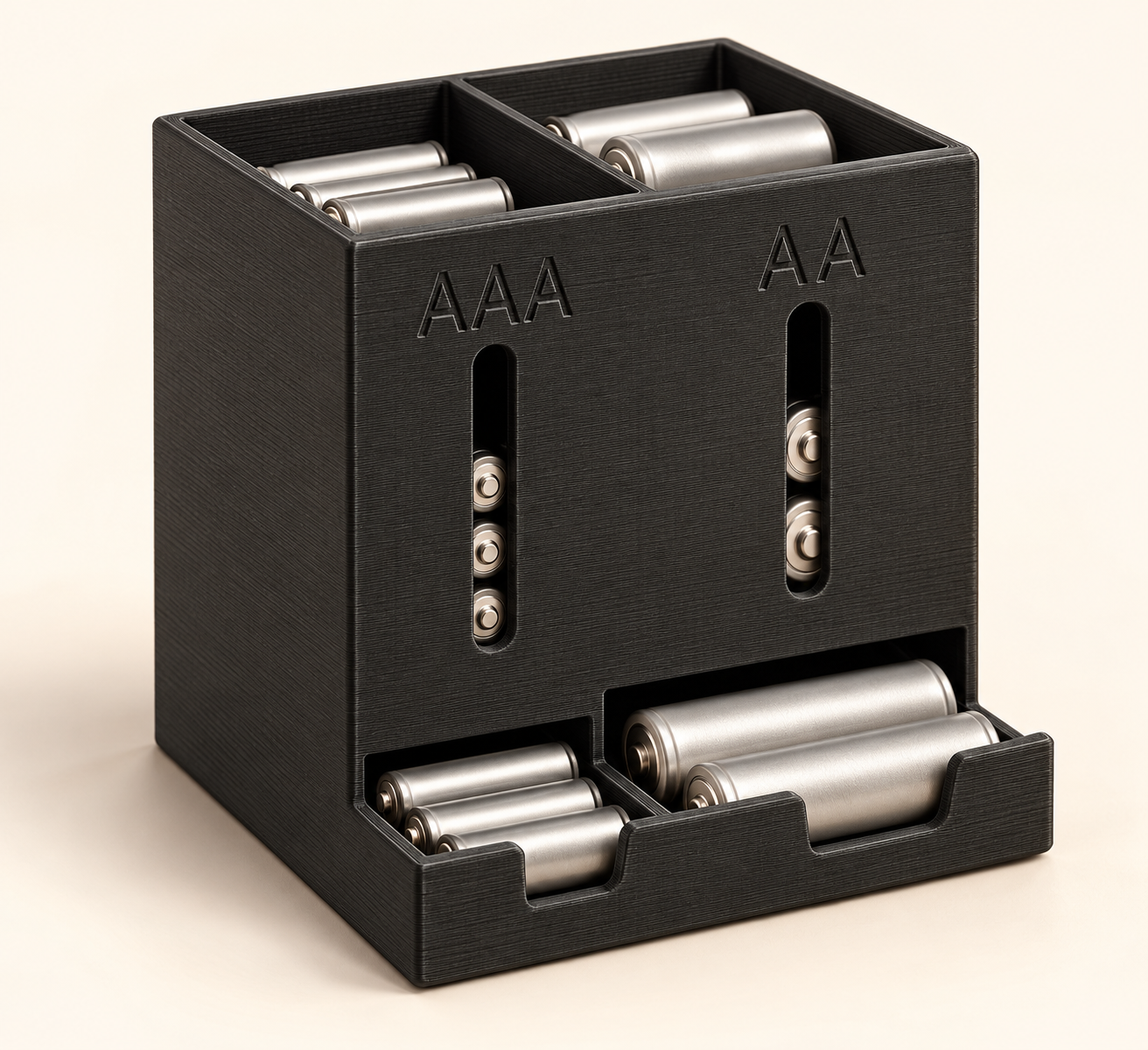 Batteriespender für AA und AAA