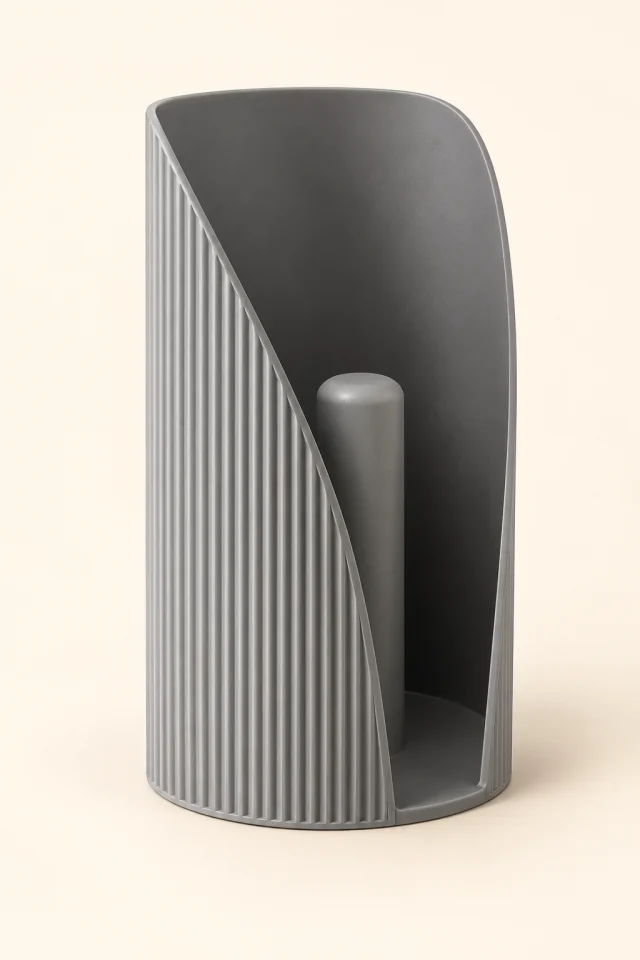 Küchenrollenhalter mit Rillen – 200 mm