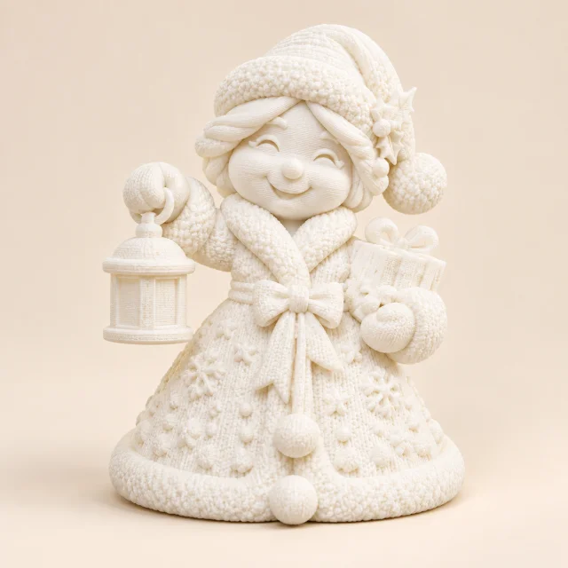 Weihnachtsmädchen mit Laterne – 130 mm
